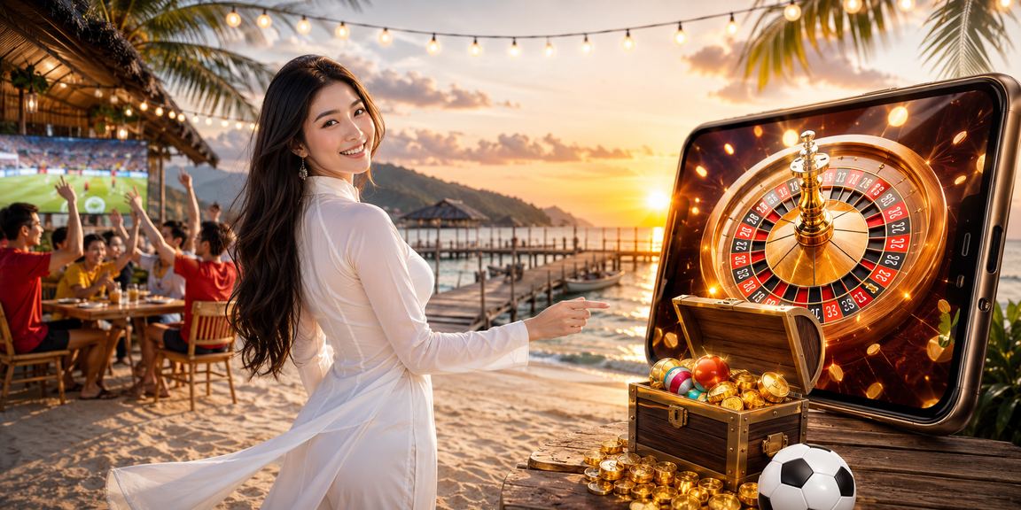 Không gian cá cược casino phong cách Việt Nam trên nền tảng hi75